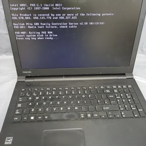 TOSHIBA SATELLITE PRO R50-B 15 INCH I3-4005U 1.70GHZ