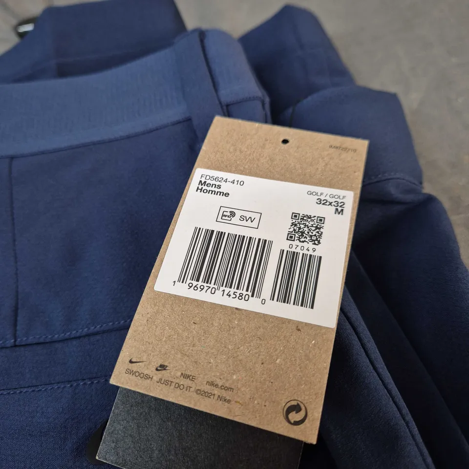 NIKE GOLF MEN'S TROUSERS – NAVY BLUE, UK 32 (32X32)