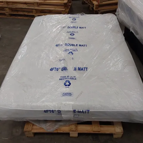 QUALITY BAGGED MEMORY WOOL POCKET SPRUNG HYBRID 4'6" MATTRESS