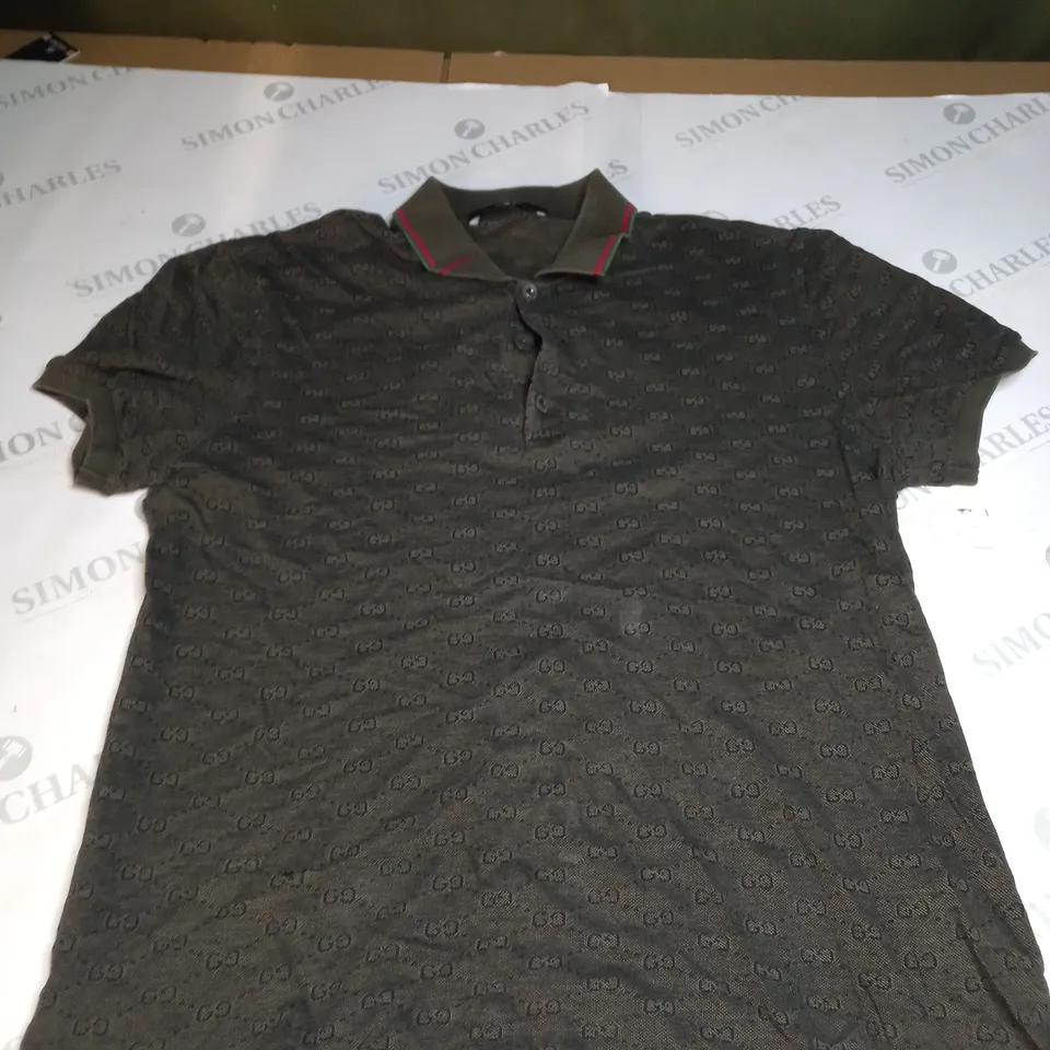 MENS GUCCI POLO SHIRT SIZE S 