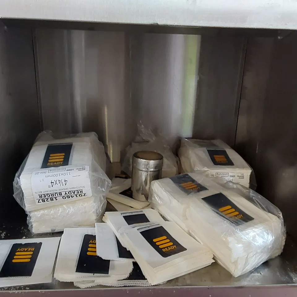 VIZU MINI FRIES FREESTANDING CHIP SCUTTLE & SERVING AREA - VIMIF600S