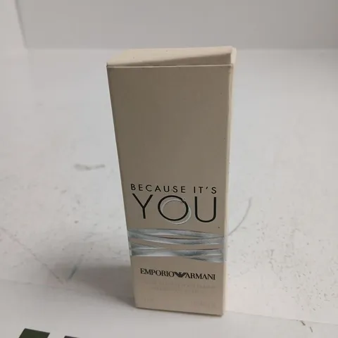 BOXED EMPORIO ARMANI BECAUSE IT'S YOU EAU DE PARFUM 15ML