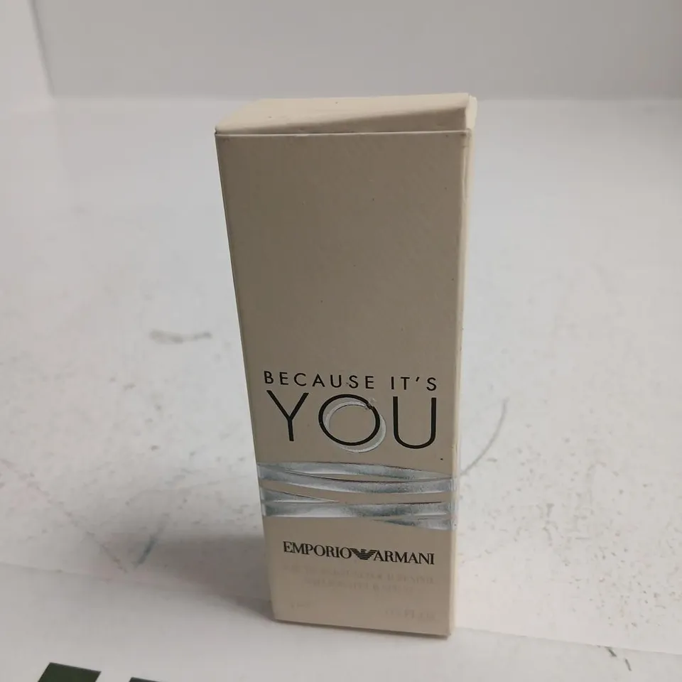 BOXED EMPORIO ARMANI BECAUSE IT'S YOU EAU DE PARFUM 15ML