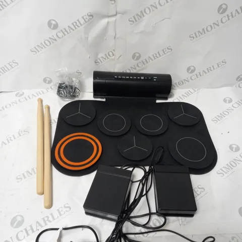 DONNER ELECTRNIC DRUM PADS WITH BUILT IN SPEAKERS