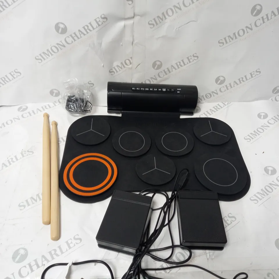 DONNER ELECTRNIC DRUM PADS WITH BUILT IN SPEAKERS