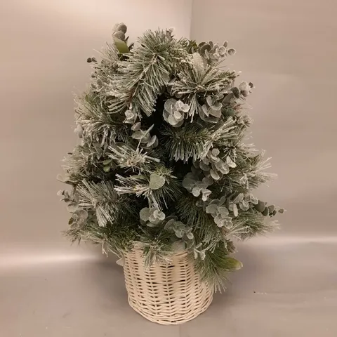 BOXED K BY KELLY HOPPEN COTSWOLDS CHOICE OF PRE-LIT GREENERY CHRISTMAS DECORATION