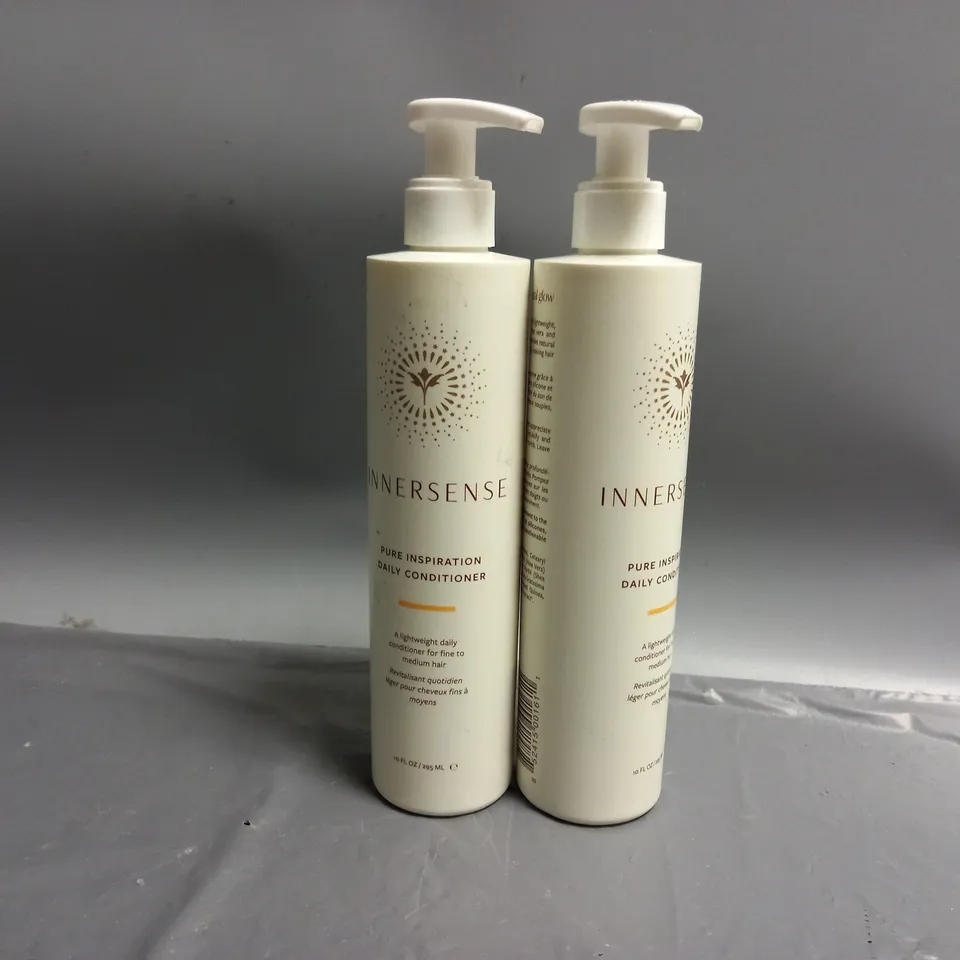 2 INNERSENSE PURE INSPIRATION DAILY CONDITIONER 295ML  