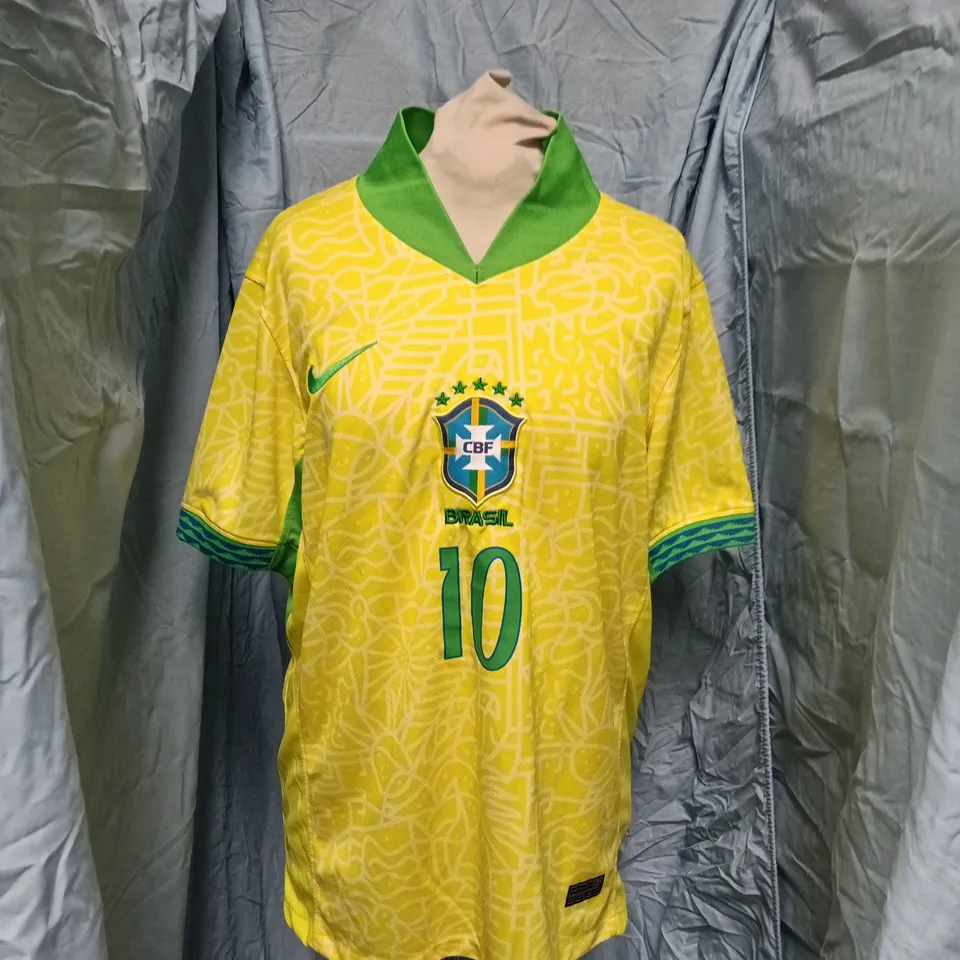 BRAZIL NATIONAL TEAM FOOTBALL JERSEY – NEYMAR JR #10 – NIKE