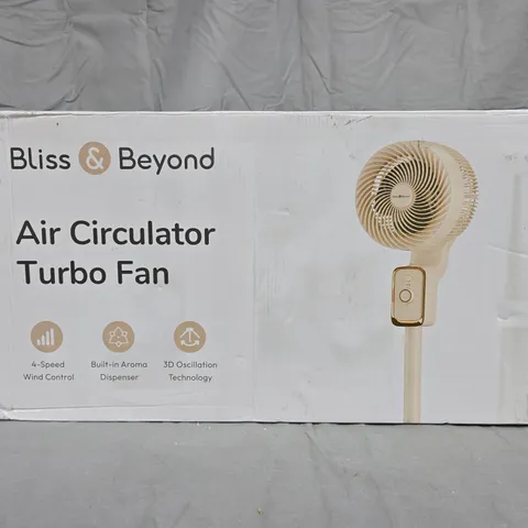 BLISS & BEYOND AIR CIRCULATOR TURBO FAN – MODEL FX-L22S