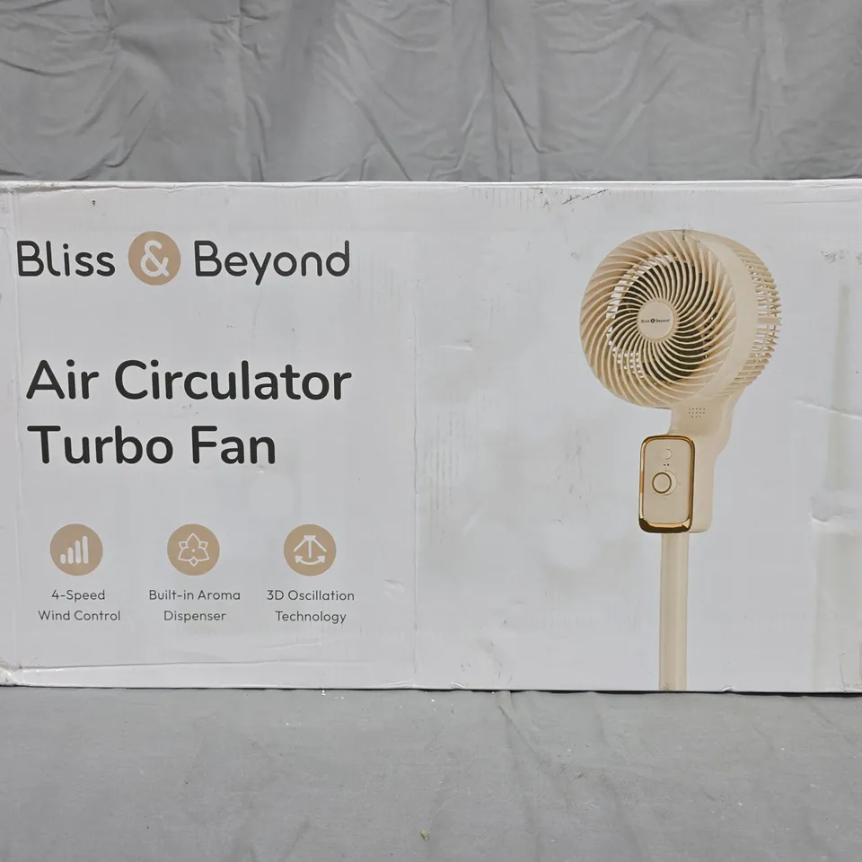 BLISS & BEYOND AIR CIRCULATOR TURBO FAN – MODEL FX-L22S