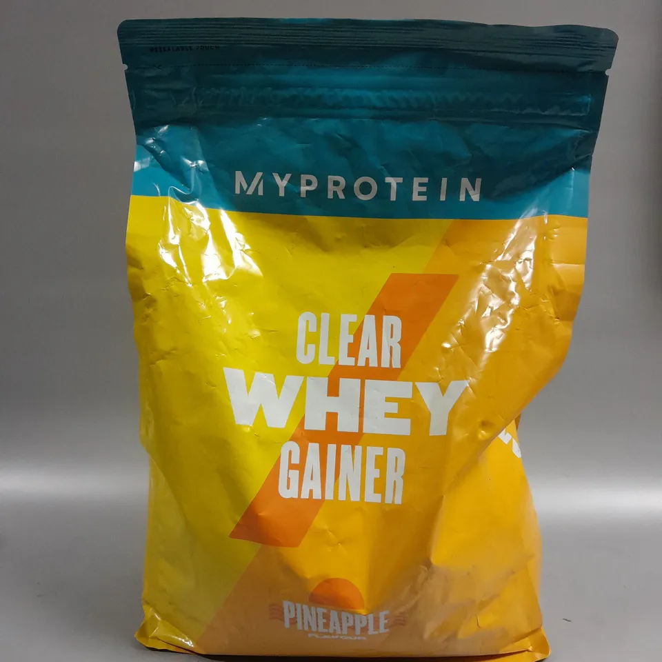SEALED MYPROTEIN CLEAR WHEY GAINER - PINEAPPLE 2KG