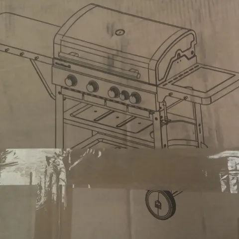 BOXED GOODHOME OWSLEY MODEL OWSL 4.1 GAS BARBECUE