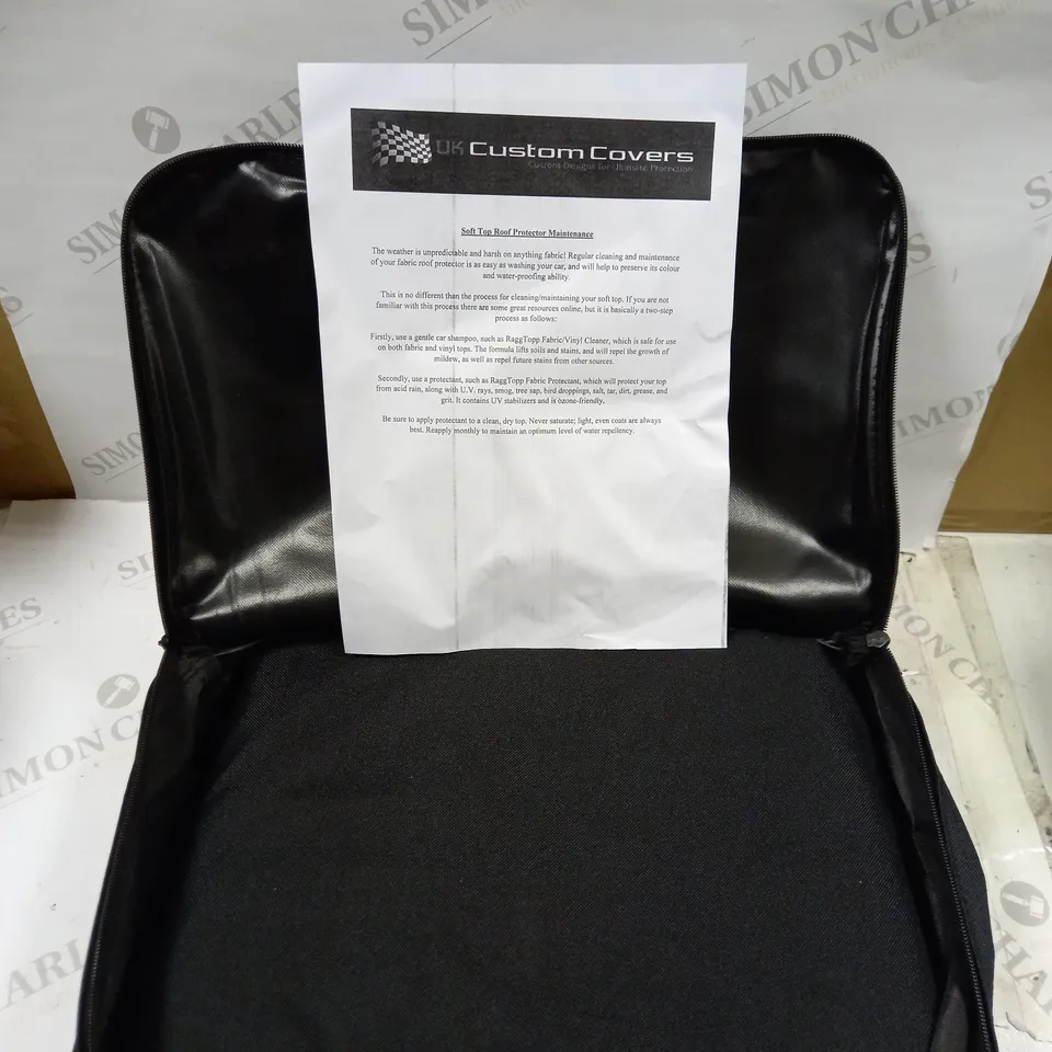 UK CUSTOM COVERS PORSCHE BOXSTER 03-12 SOFT TOP HALF COVER 