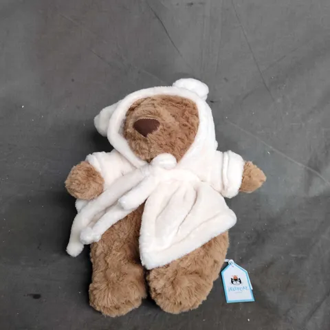 JELLYCAT I AM BATHROBE BARTHOLOMEW BEAR 