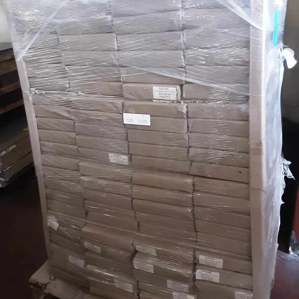 PALLET OF 352 BOXES OF DIXONS GREASEPROOF PAPER 20 × 22CM 1000PCS 