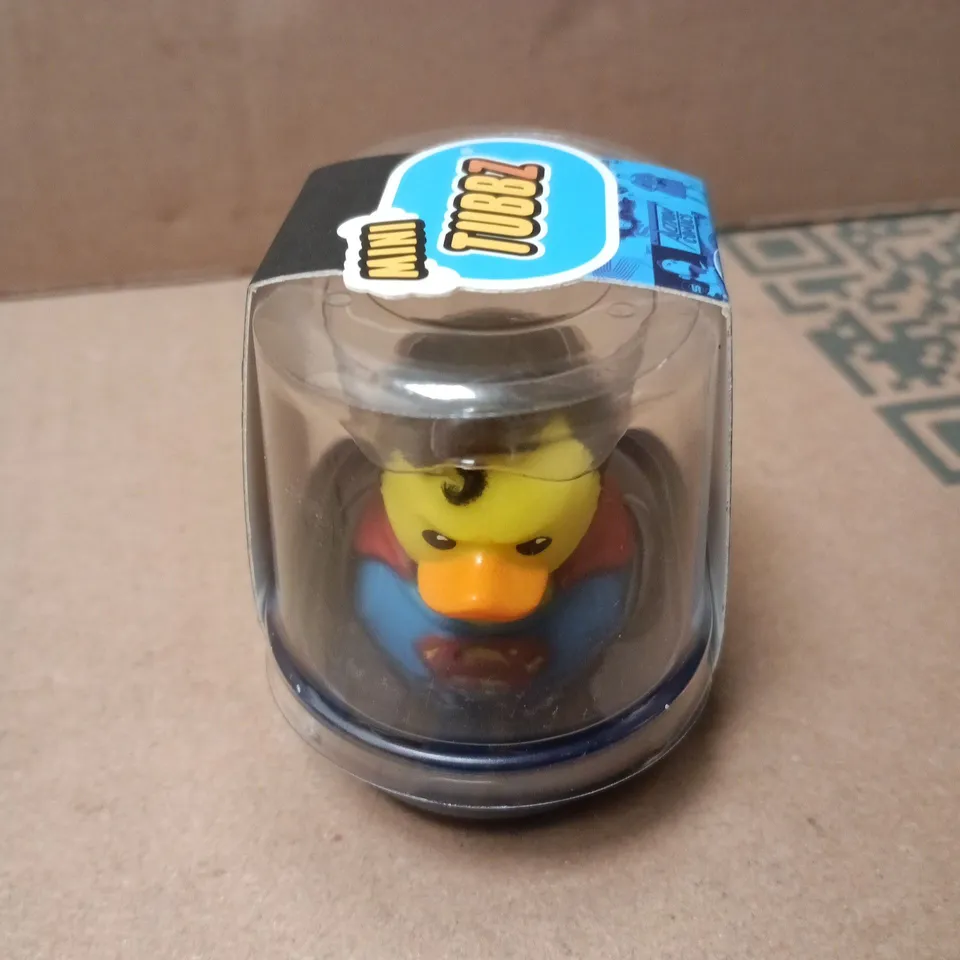 MINI TUBBZ DC SUPERMAN DUCK FIGURINE 