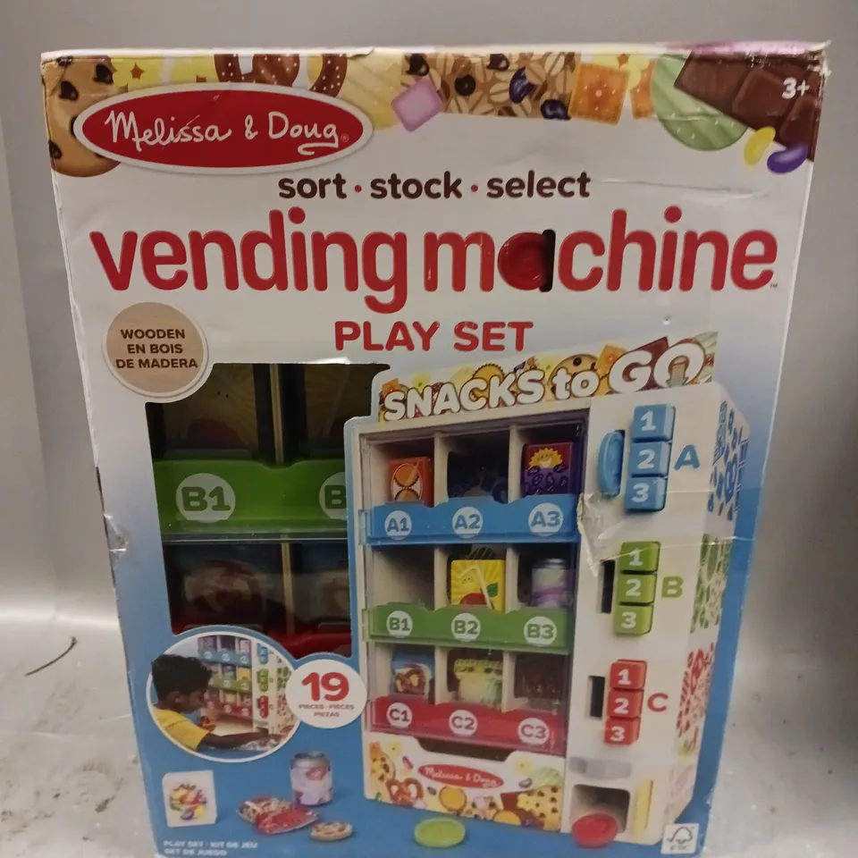 MELISSA & DOUG VENDING MACHINE