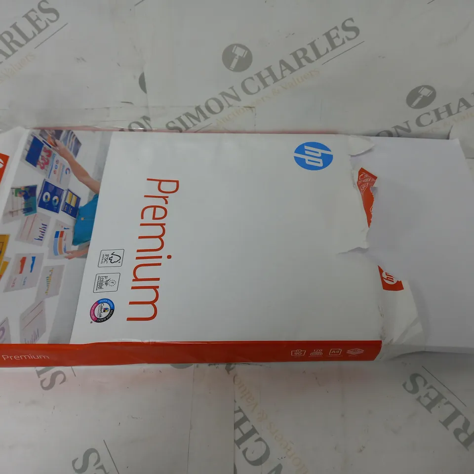 APPROXIMATELY 8 PACKS OF HP PREMIUM PAPER (APPROX 250 PER PACK, SOME PAGES MAY BE MISSING)