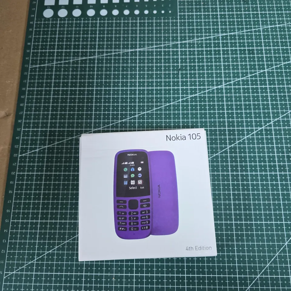NOKIA 105 (4TH EDITION) MOBILE PHONE – BOXED