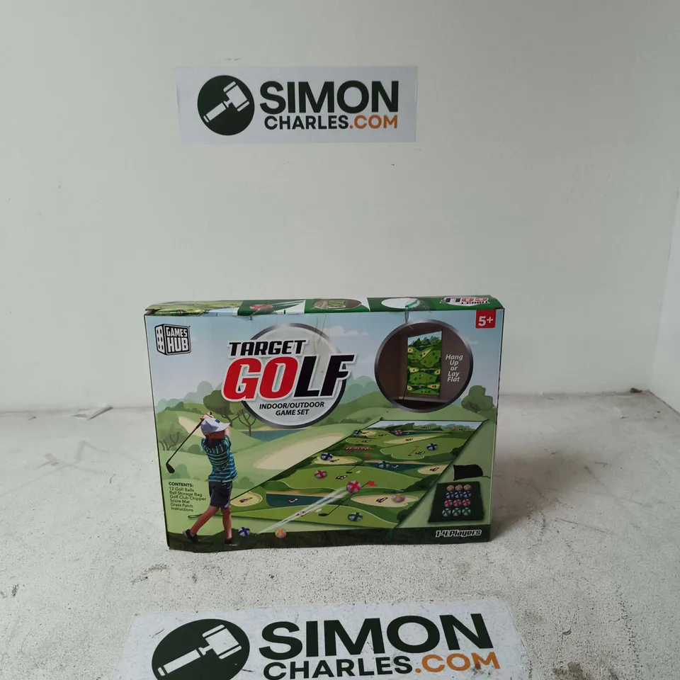 GAMES HUB TARGET GOLF INDOOR/OUTDOOR GAME SET – BOXED