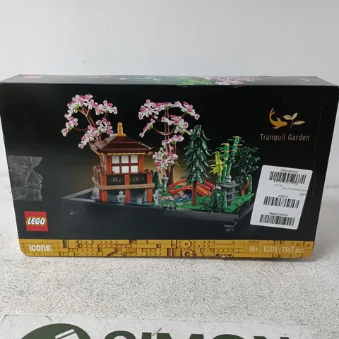 LEGO ICONS TRANQUIL GARDEN (10315) β BOXED