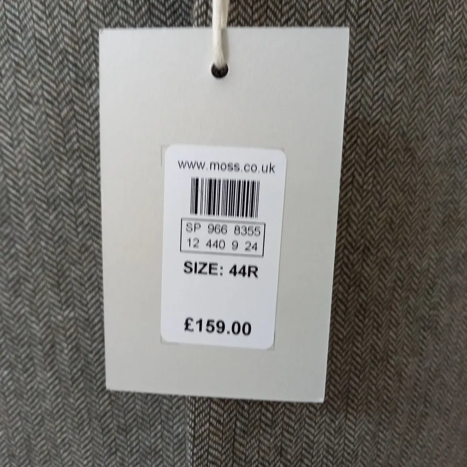 MOSS 2 BUTTON BLAZER JACKET SIZE 44R
