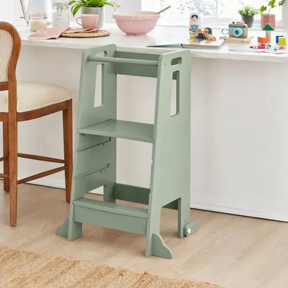 BOXED KIDS ARLO LEARNING TOWER - SAGE (1 BOX)