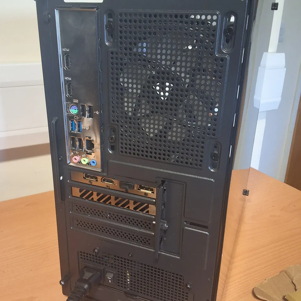 BEDROCK COMPUTERS DESKTOP COMPUTER WITH 32GB T.FORCE DDR5 RAM AND GEFORCE RTX GRAPHICS CARD