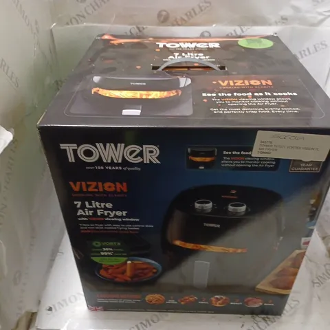 BOXED TOWER T17071 VORTEX VISION 7L AIR FRYER