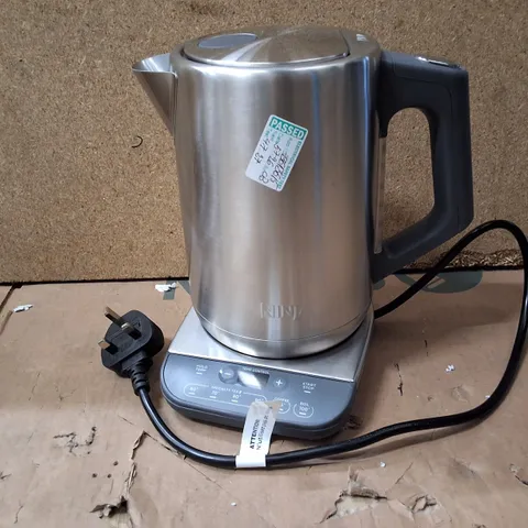 BOXED NINJA STAINLESS STEEL PERFECT TEMPERATURE KETTLE, RAPID BOIL