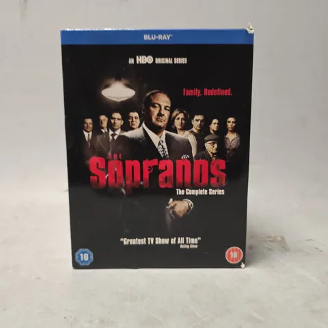 BOXED THE SOPRANOS THE COMPLETE SERIES BLU RAY 