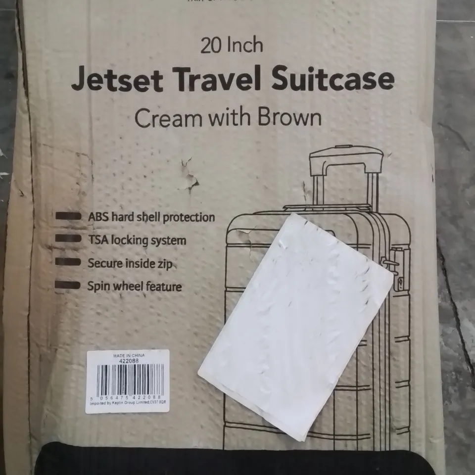 BOXED LUGG JETSET TRAVEL SUITCASE