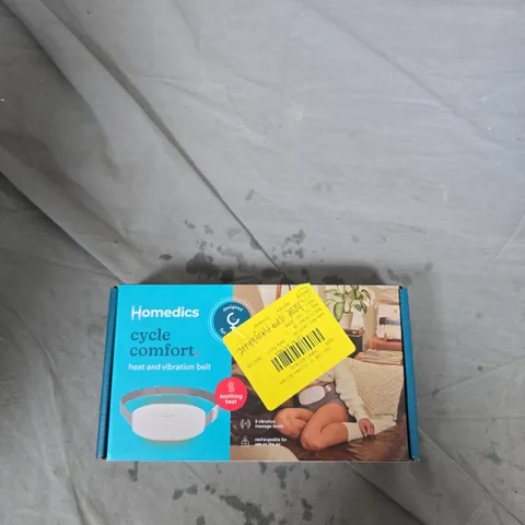 HOMEDICS CYCLE COMFORT HEAT & VIBRATION BELT – BOXED