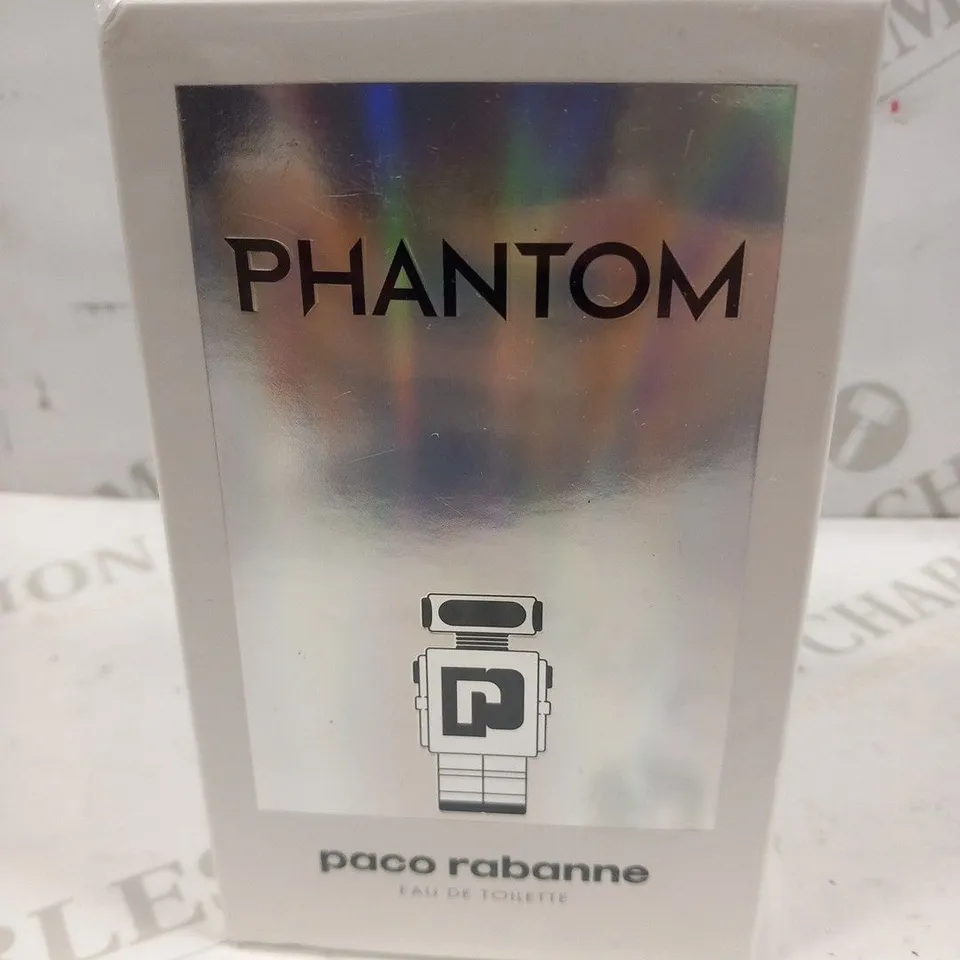 BOXED AND SEALED PACO RABANNE PHANTOM EAU DE TOILETTE 100ML