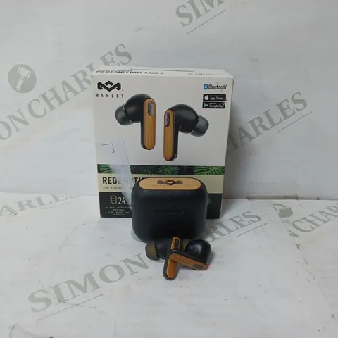 BOXED HOUSE OF MARLEY REDEMPTION ANC 2 TRUE WIRELESS EARPHONES 