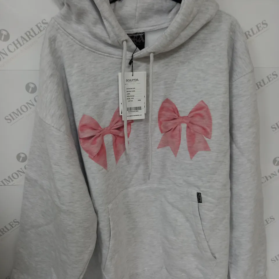 SCULPTOR BOW BOW HOODIE - LARGE 