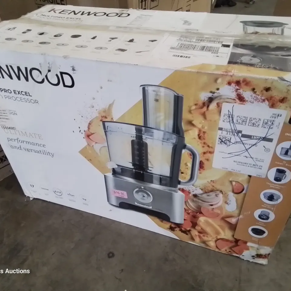  BOXED KENWOOD MULTIPRO EXCEL FOOD PROCESSOR