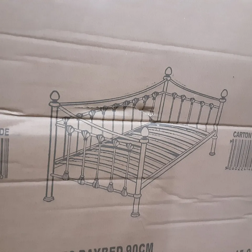 BOXED VERSAILLES DAYBED 90CM IN STONE WHITE EGGSHELLS X 2 BOXES 