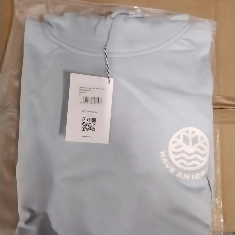 BOX OF MIXED ASSORTMENT OF BRAND NEW BRASS MONKEY CLOTHING ITEMS INCLUDING - HOODIES - SIZES XL - APPROXIMATELY X13 ITEMS