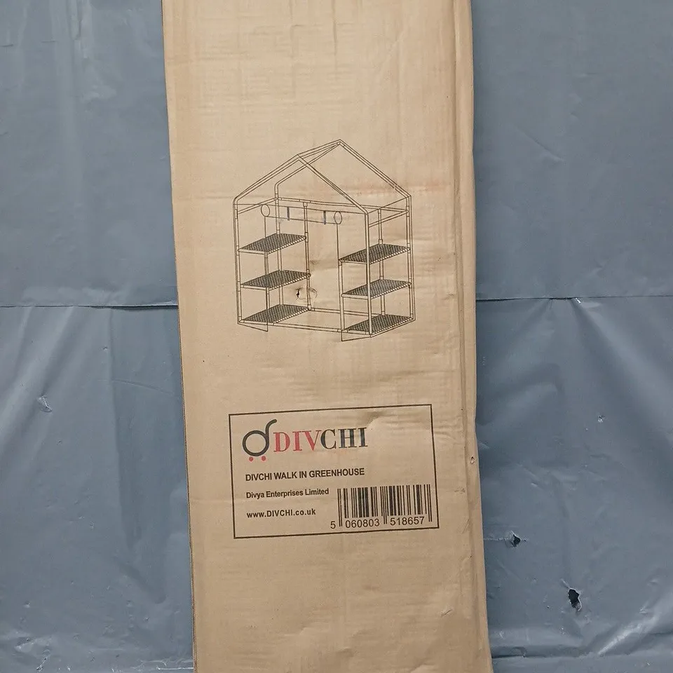 BOXED DIVCHI WALK IN GREENHOUSE - COLLECTION ONLY 
