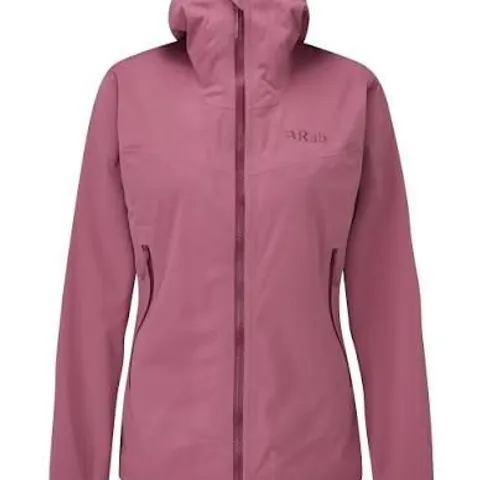 BRAND NEW RAB W KINETIC 2.0 ALPINE JACKET LAVENDER SIZE 008
