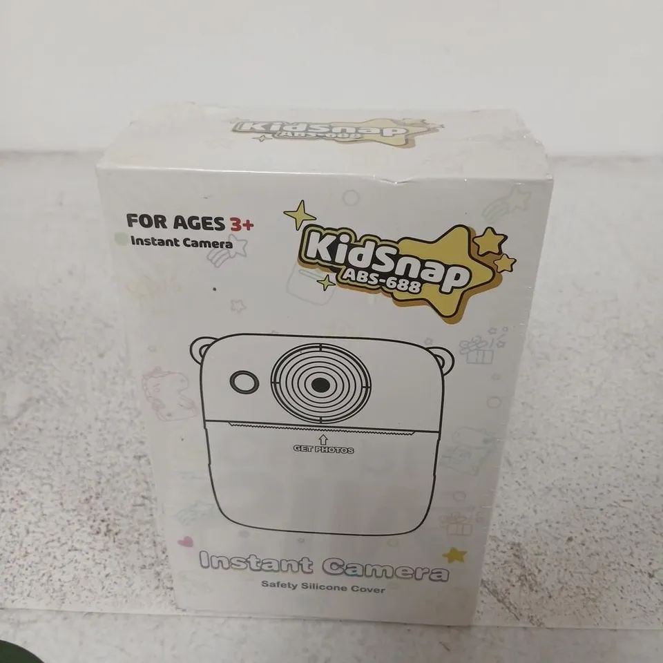 KIDSNAP ABS-688 INSTANT CAMERA – FOR AGES 3+ (BOXED)