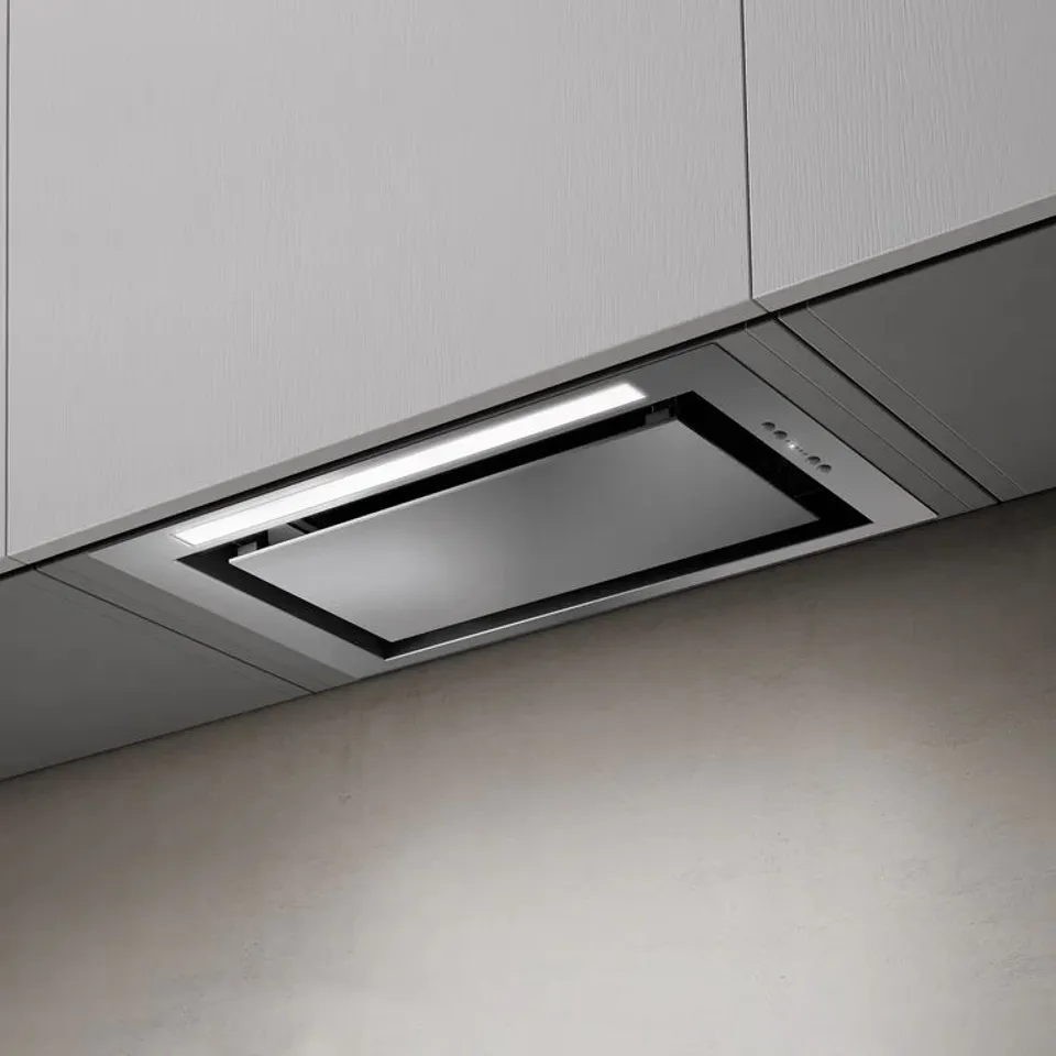 BOXED ELICA LANE-80-SS 70CM WIDE CANOPY HOOD - STAINLESS STEEL - B RATED