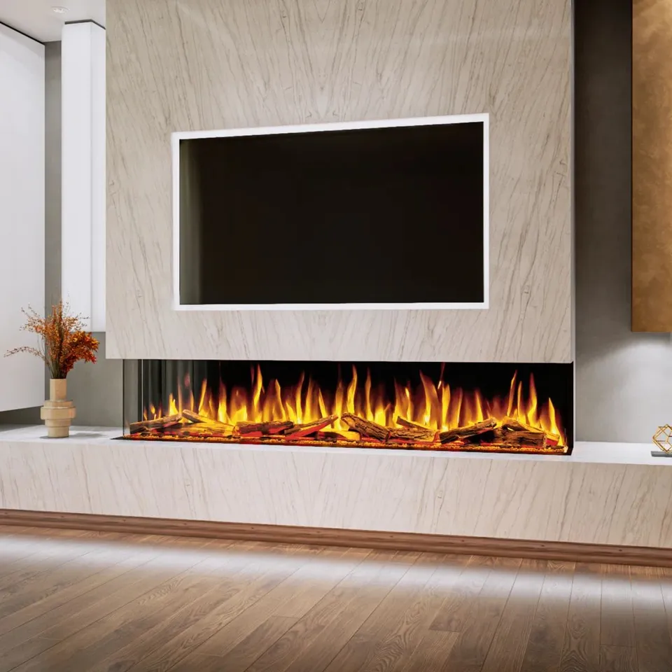 BOXED EVOLUTION FIRED ADVANCE SERIES 2000MM ELECTRIC FIREPLACE (1 BOX)
