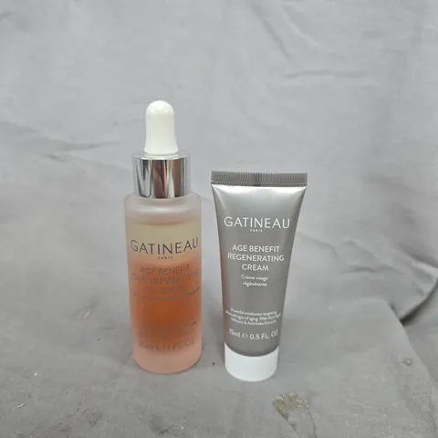 Gatineau Age Benefit Youth Revitalising Oil-Serum 50ml & Age Benefit Regenerating Cream 15ml – Skincare Duo