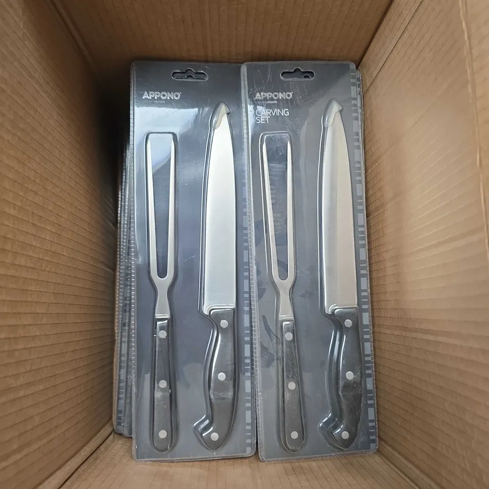 APPROXIMATELY 20 APPONO CARVING SETS