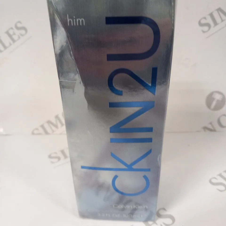 BOXED CALVIN KLEIN CKIN2U HIM EAU DE TOILETTE 100ML