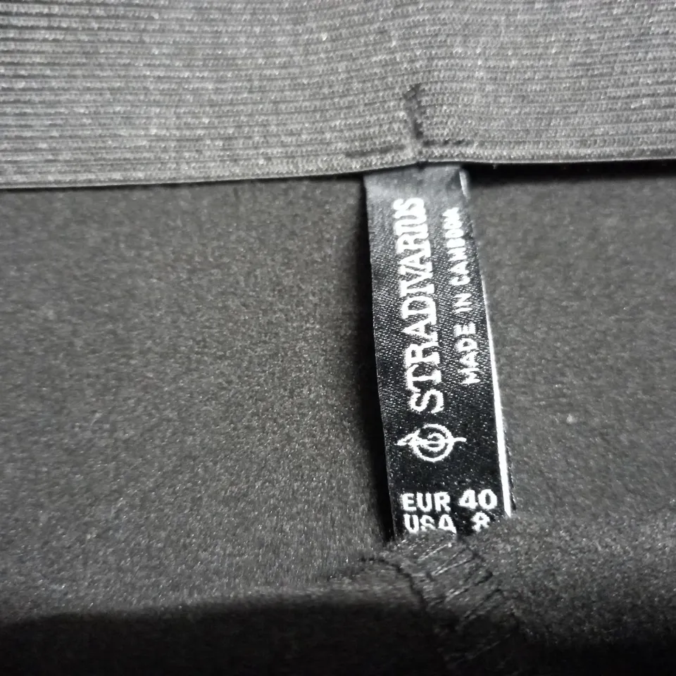 STRADIVARIUS FAUX LEATHER TROUSERS - SIZE 12
