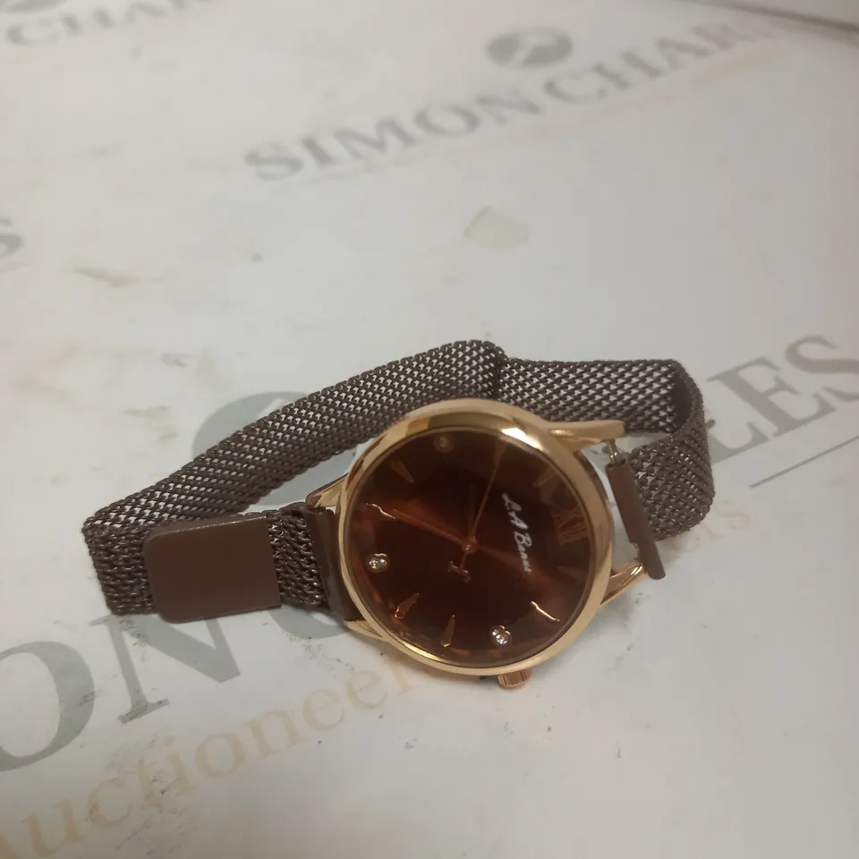 LADIES LA BANUS WATCH – MESH STRAP – MAGNETIC CLASP
