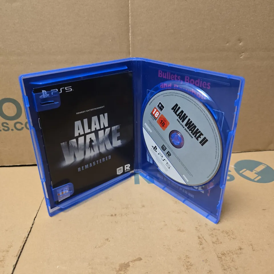 ALAN WAKE II DELUXE EDITION (PS5)